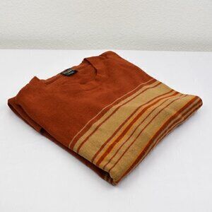 Royal Robbins Long Sleeve Sweater‎ Size M Color Orange/Brown Gently Used